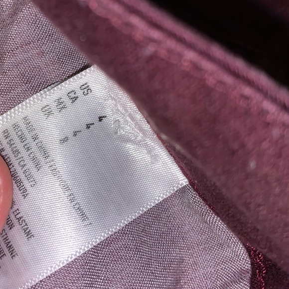 American Eagle Stretch Purple Ripped Jean shorts size 4 - Picture 9 of 10